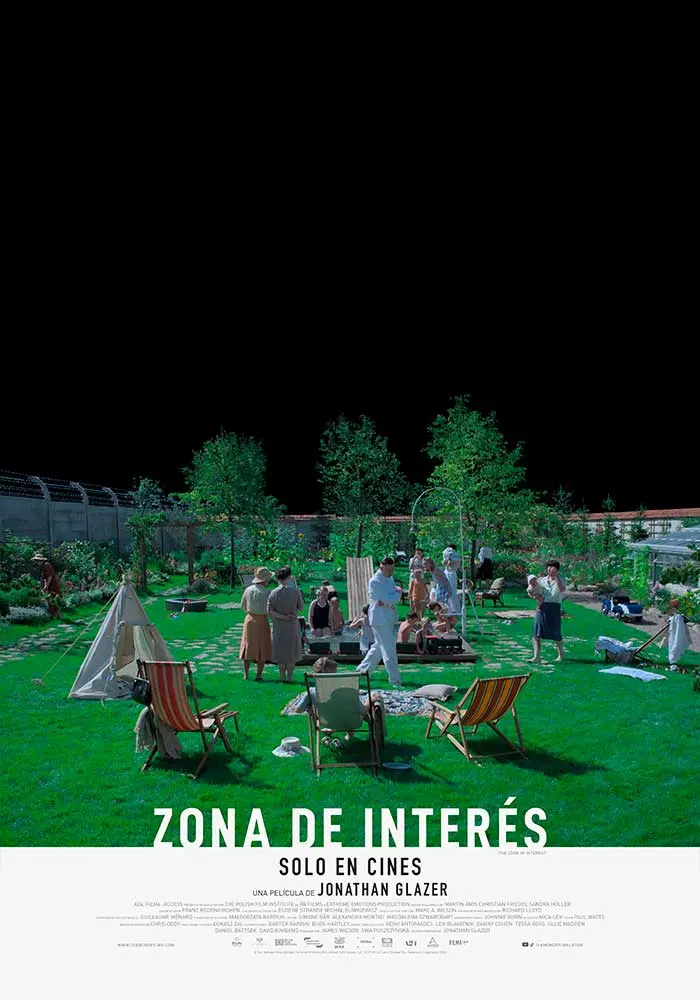 La zona de interés. Una película de Jonathan Glazer.